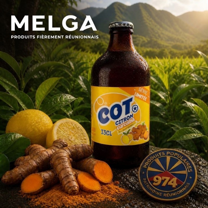 Cot Citron Curcuma Plaine des Grègues – Édition limitée Réunion