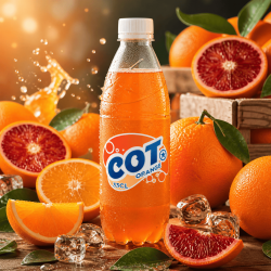 Cot Orange Réunion – Boisson gazeuse à l’orange sanguine