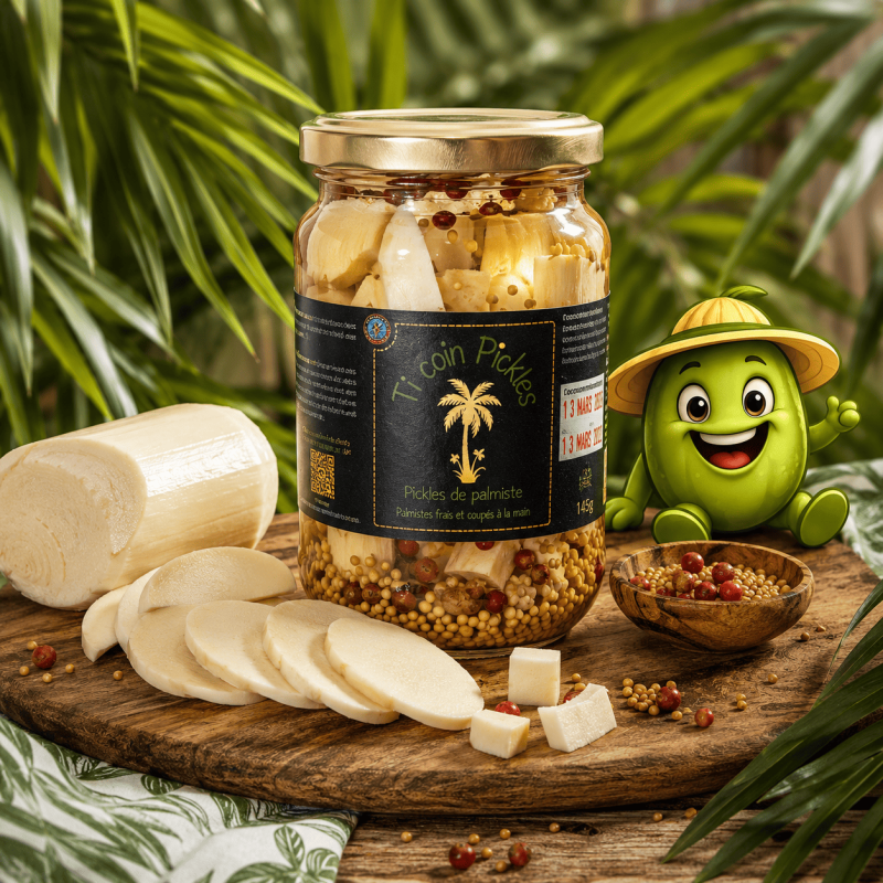Pickles de Palmiste – Ti Coin Pickles | Saveur Réunionnaise