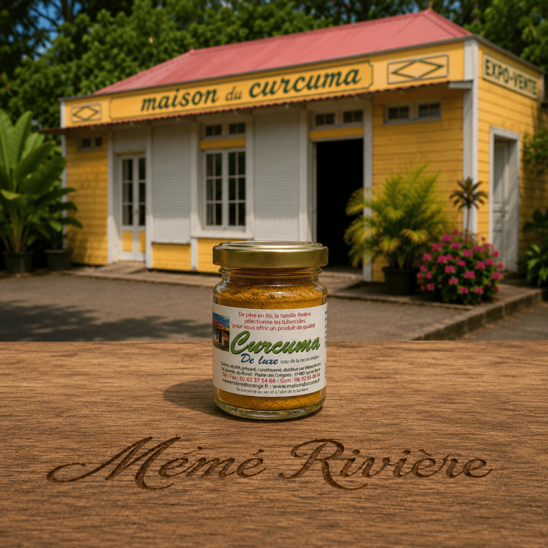 Curcuma de Luxe – Curcuma Mère de La Réunion | La Maison du Curcuma
