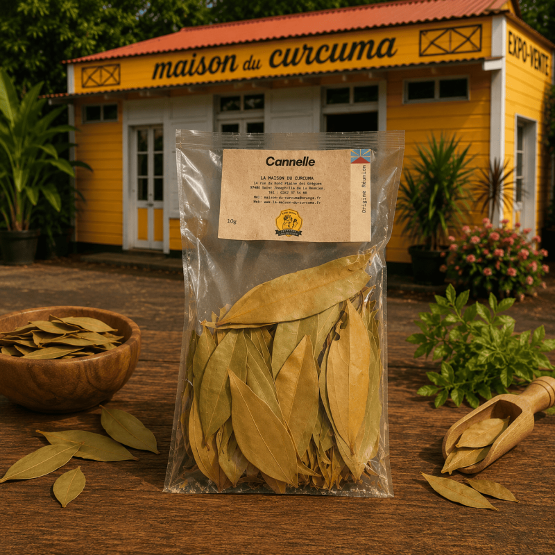 Feuilles de Cannelle 10 g – Cannelier de Chine | La Maison du Curcuma