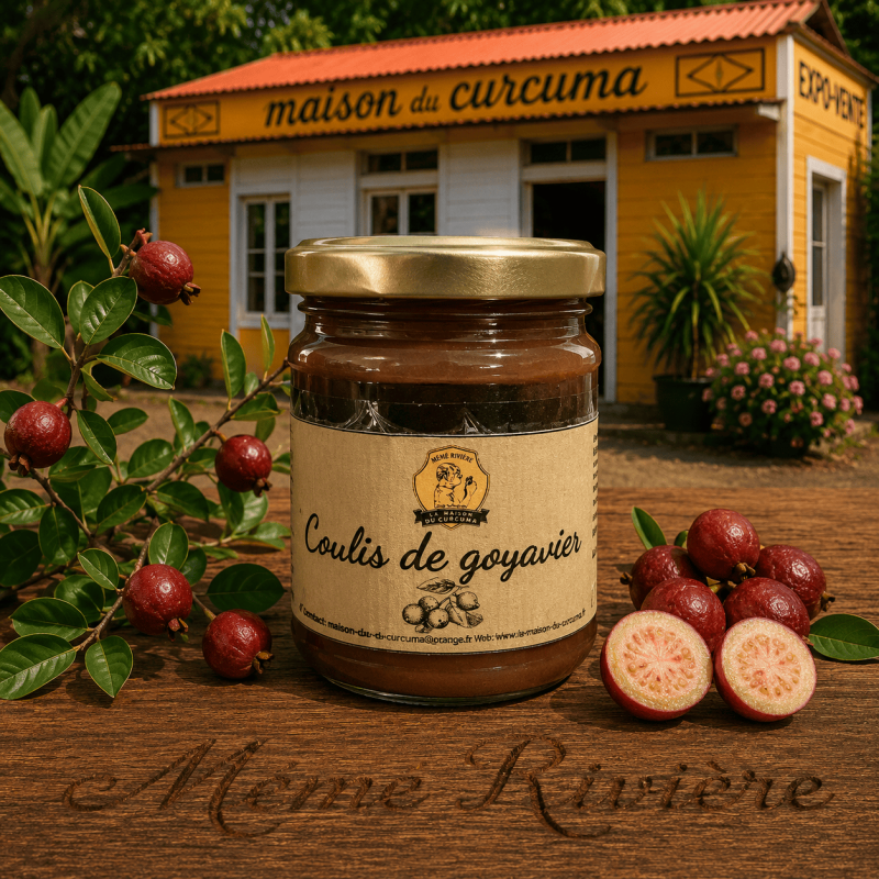 Coulis de Goyavier 180 g | La Maison du Curcuma