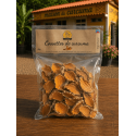 Les cossettes de Curcuma en sachet.