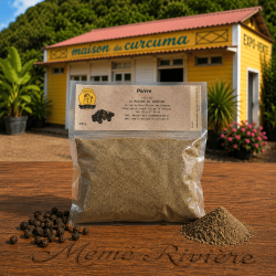 POIVRE NOIR  MOULU DE ILE DE LA REUNION