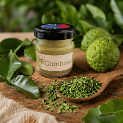Feuilles de Combava en poudre – Nature & Gourmandises | Toute l’intensité aromatique de La Réunion  Élaborée avec soin par Natur