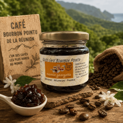 Gelée de Café Bourbon Pointu – Mamie Georgette | Produit rare de La Réunion