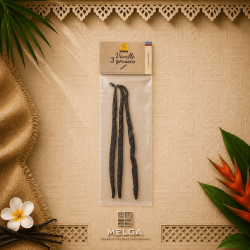 Vanille Bourbon de La Réunion – 3 gousses premium | MÉLGA