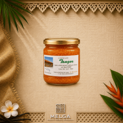 Confiture de Tangor confectionnée par la Maison du Curcuma