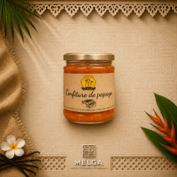 Confiture de papaye 250g | Maison du Curcuma – 100% Réunion