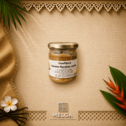 Confiture Banane Flambée Vanille 220 g | Maison du Curcuma