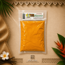 Curcuma de Luxe, extrait de la racine mère, le plus intense est qualitatif du Curcuma.