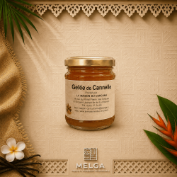 Gelée de Cannelle 250 g – La Maison du Curcuma | Gelée artisanale réunionnaise