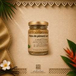 Pâte de Piment Vert Créole | La Maison du Curcuma