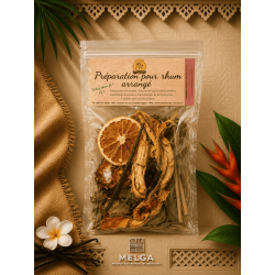 Les sachets de Rhum Arrangés, prêt à utiliser, par la maison du curcuma / mémé rivière