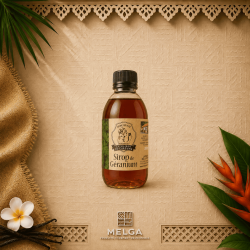 Sirop de géranium rosat | Maison du Curcuma – Mémé Rivière