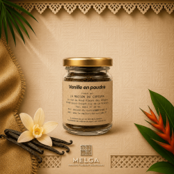 Vanille Bourbon de l'ile de la Réunion - par la Maison du Curcuma / Mémé Rivière