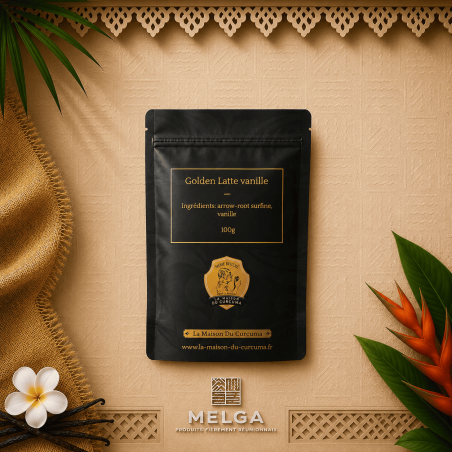 Golden Latte Vanille 100 g – La Maison du Curcuma
