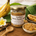 Confiture Banane Flambée Vanille 220 g | Maison du Curcuma