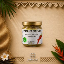 Piment nature vert – La Réunion en Pot | Piment réunionnais authentique