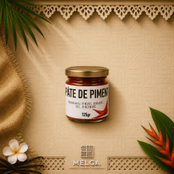 Pâte de piment rouge au vinaigre – Danylo Tailame | Piment réunionnais artisanal