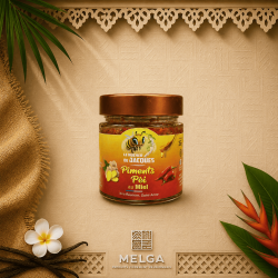 Piment Peï au Miel – Le Rucher de Jacques | Piment réunionnais artisanal