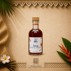 Sirop Pitaya Rouge Vanille 100 ml – Eden de Takamaka