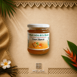 Confiture Extra Tangor Bigarade – Confiture Artisanale aux Agrumes | Saveur & Tradition Lontan | MELGA.FR