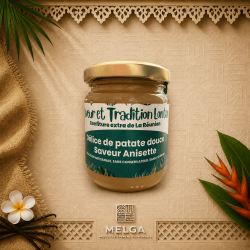 Confiture Extra Patate Douce Anisette – Confiture Artisanale Créative | Saveur & Tradition Lontan | Le Rucher d’Autre Foies