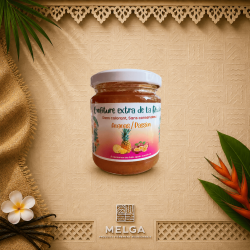 Confiture Extra Ananas Passion – Confiture Artisanale Exotique | Saveur & Tradition Lontan | Le Rucher d’Autre Foies