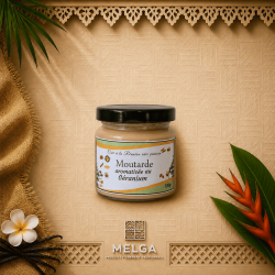 Moutarde Aromatisée au Géranium