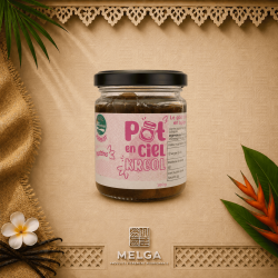 Confruit de Letchis lactofermenté – Pot en Ciel Kréol | Douceur créole & probiotiques naturels | MELGA.FR