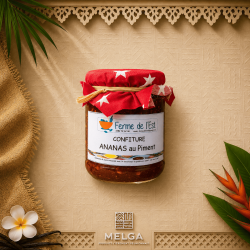Confiture Ananas Piment – Ferme de L’Est | MELGA