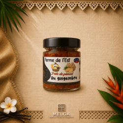 Pâte de Piment Rouge Gingembre – Ferme de L’Est | MELGA