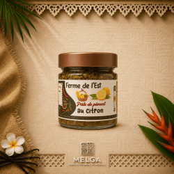Pâte de Piment Vert Citron – Ferme de L’Est | MELGA