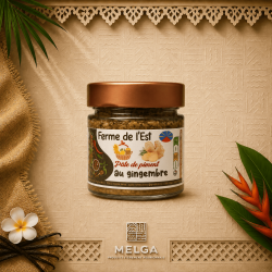 Pâte de Piment Vert Gingembre – Ferme de L’Est | MELGA