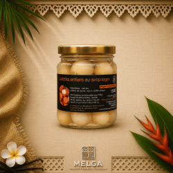 Sirop de letchis artisanal Réunion – Nature & Gourmandises – Épicerie fine La Réunion