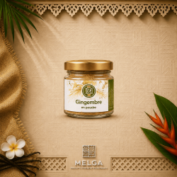 Gingembre en poudre 35g – Épice réunionnaise intense et parfumée