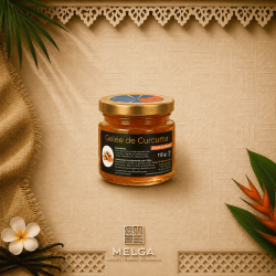 Gelée de Curcuma Réunion 115g – Spécialité artisanale exotique