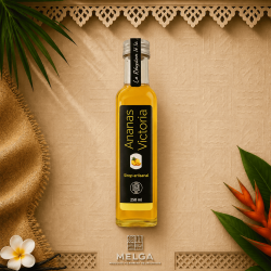 Sirop d’Ananas Victoria de La Réunion 250ml – Sirop artisanal d’exception | MELGA