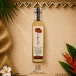 Sirop de Gingembre 250ml – Nature & Gourmandises Réunion