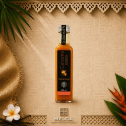Sirop de Curcuma Mère 250 ml – Nature & Gourmandises | Curcuma de La Réunion