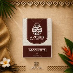 Thé Vert Curcuma & Thé Blanc Géranium Bio en Dosettes | MELGA.RE