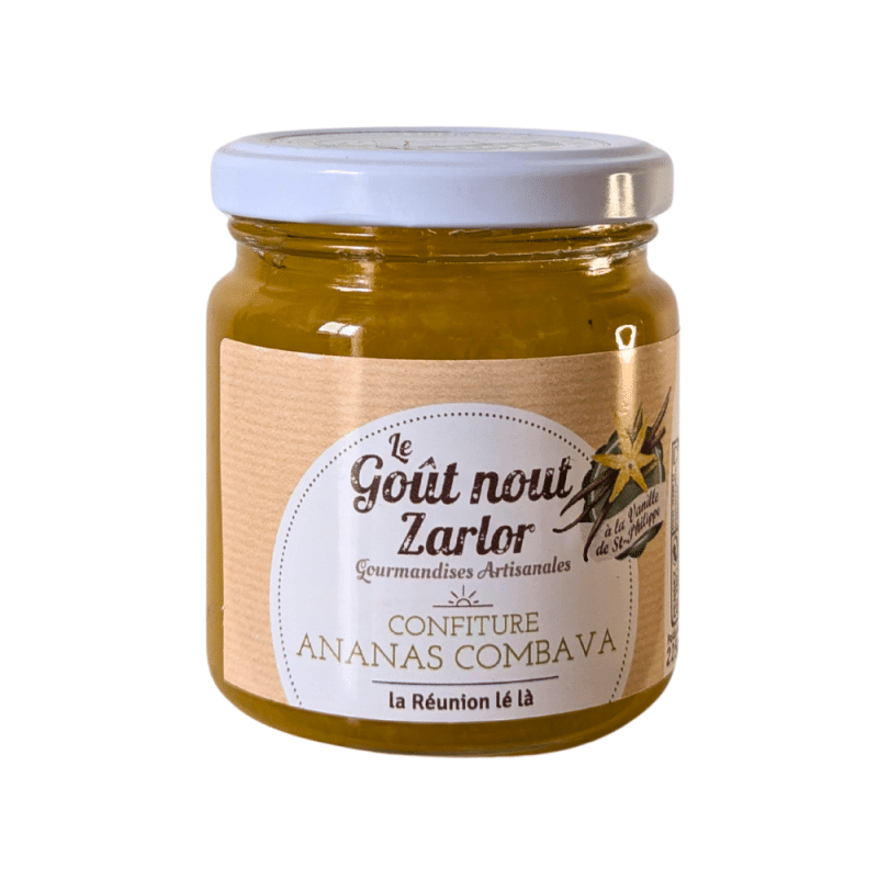 CONFITURE ANANAS COMBAVA - Le Goût Nout'Zarlor