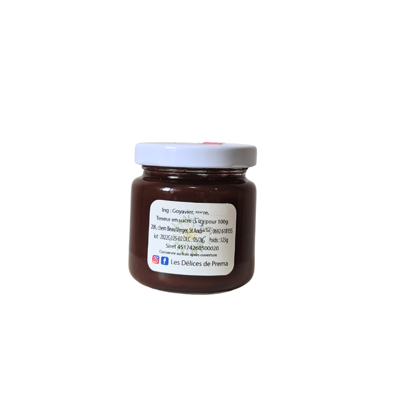 CONFITURE GOYAVIER - Les Délices de Préma championne de France des confituriers