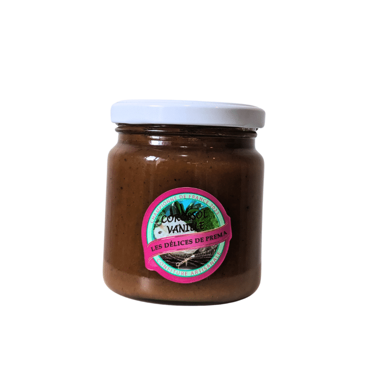 CONFITURE COROSSOL VANILLE - Les Délices de Préma championne de France des confituriers 2023