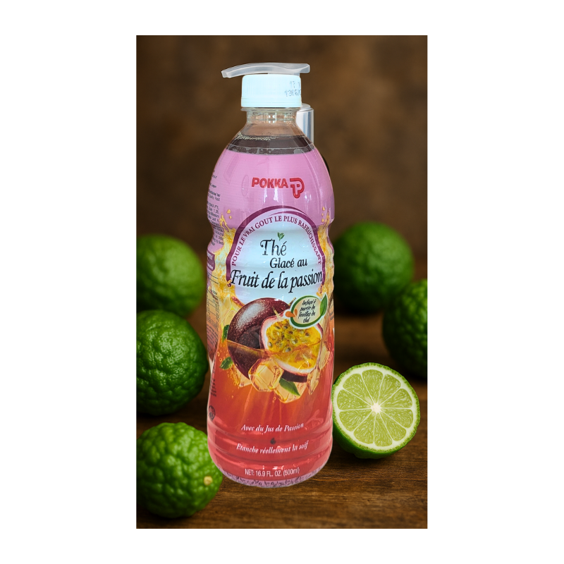 Thé glacé Pokka au fruit de la passion - Rafraîchissant & exotique | MELGA.FR