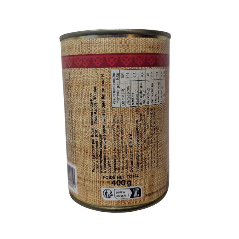 Haricots noirs cuisinés à la créole - Royal Bourbon | MELGA.FR