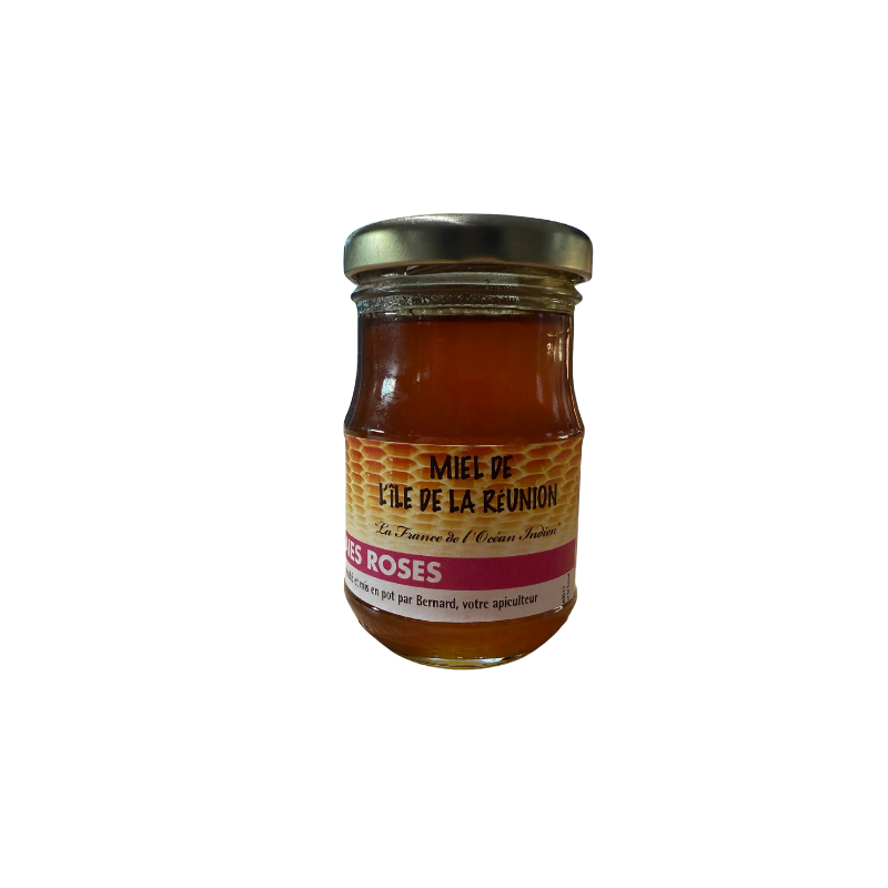 Miel de Baies Roses artisanal de La Réunion | Médaillé d’Argent | Le Rucher d’Autre Foies | MELGA.FR