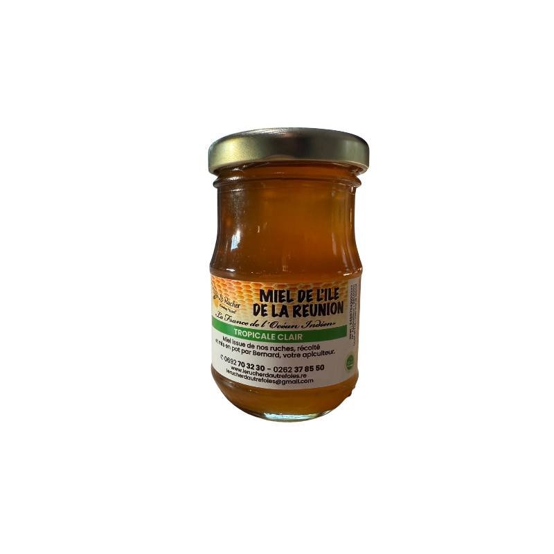 Miel Tropical Clair – Miel Floral Artisanal de La Réunion | Les Ruchers d’Autre Foies | MELGA.FR