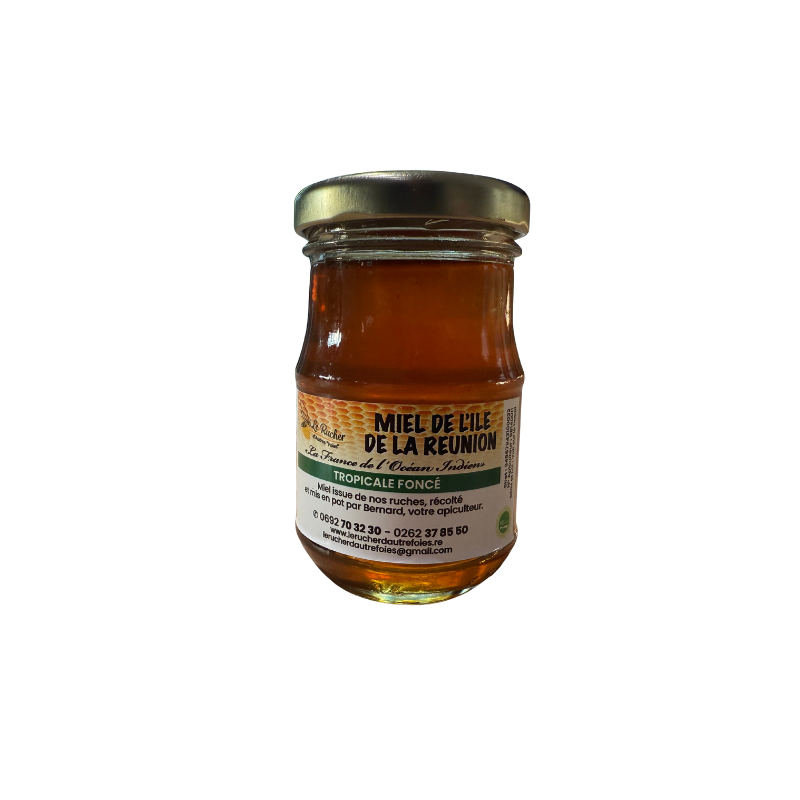 Miel Tropical Foncé – Miel Artisanal Corsé de La Réunion | Les Ruchers d’Autre Foies  | MELGA.FR